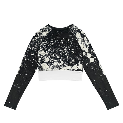 Hope ManMind long-sleeve crop top