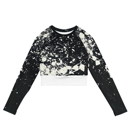 Hope ManMind long-sleeve crop top