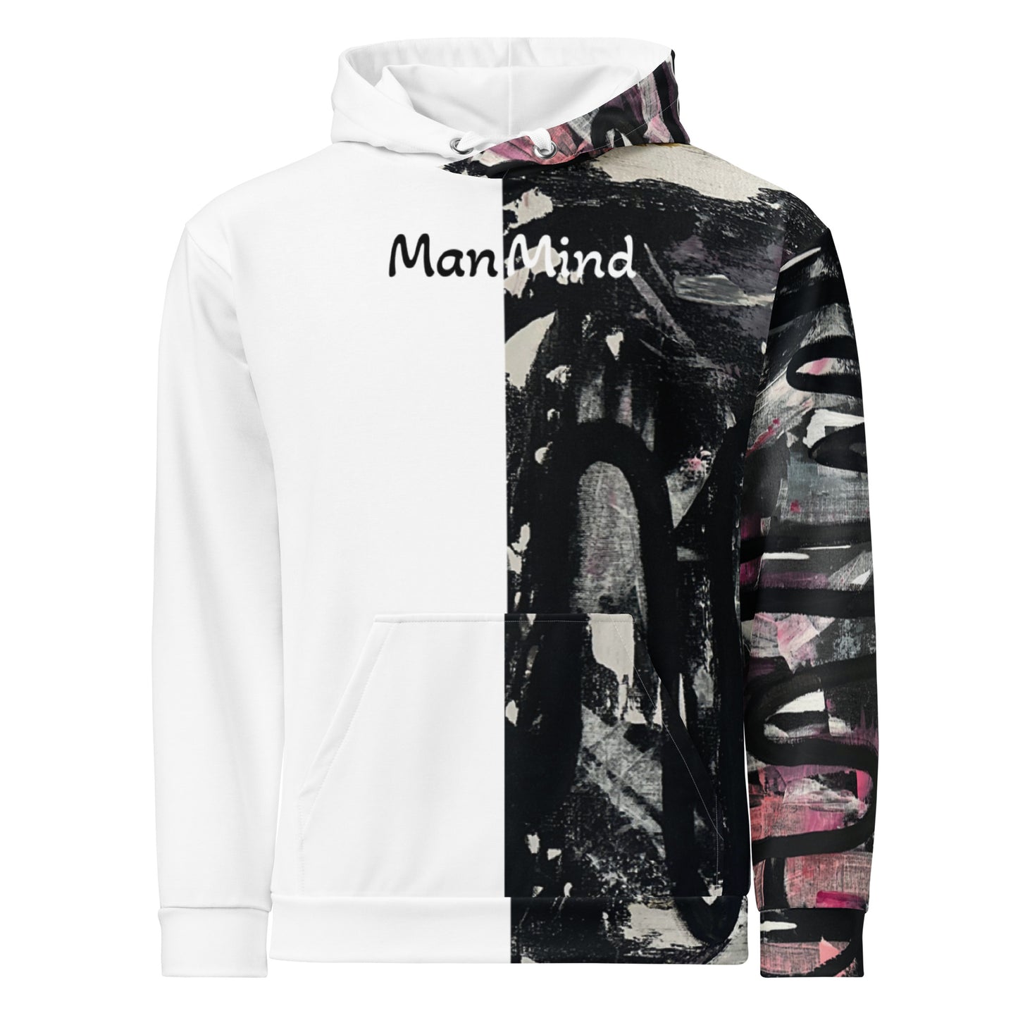 Courage ManMind Hoodie Half & Half