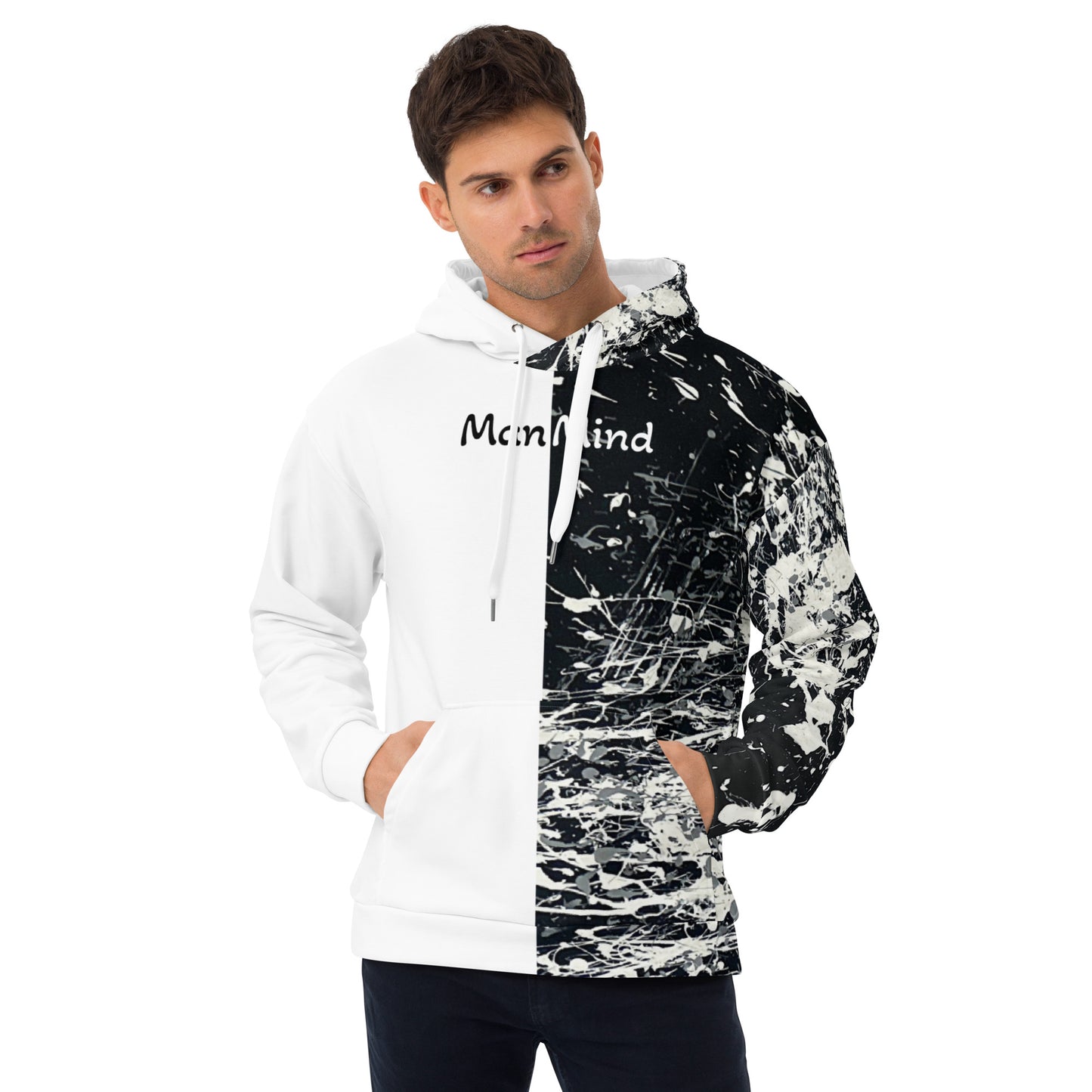 Hope ManMind Hoodie Half & Half