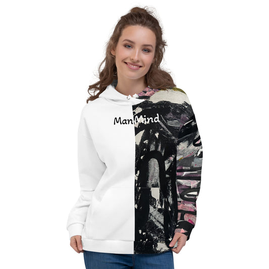 Courage ManMind Hoodie Half & Half