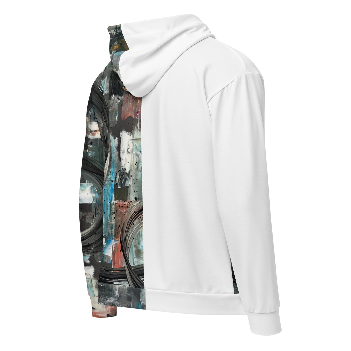 Resilience ManMind zip Hoodie Half & Half