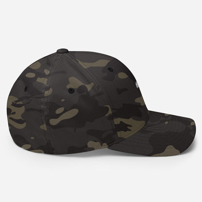 ManMind  Embroidered Structured Twill Cap Camo