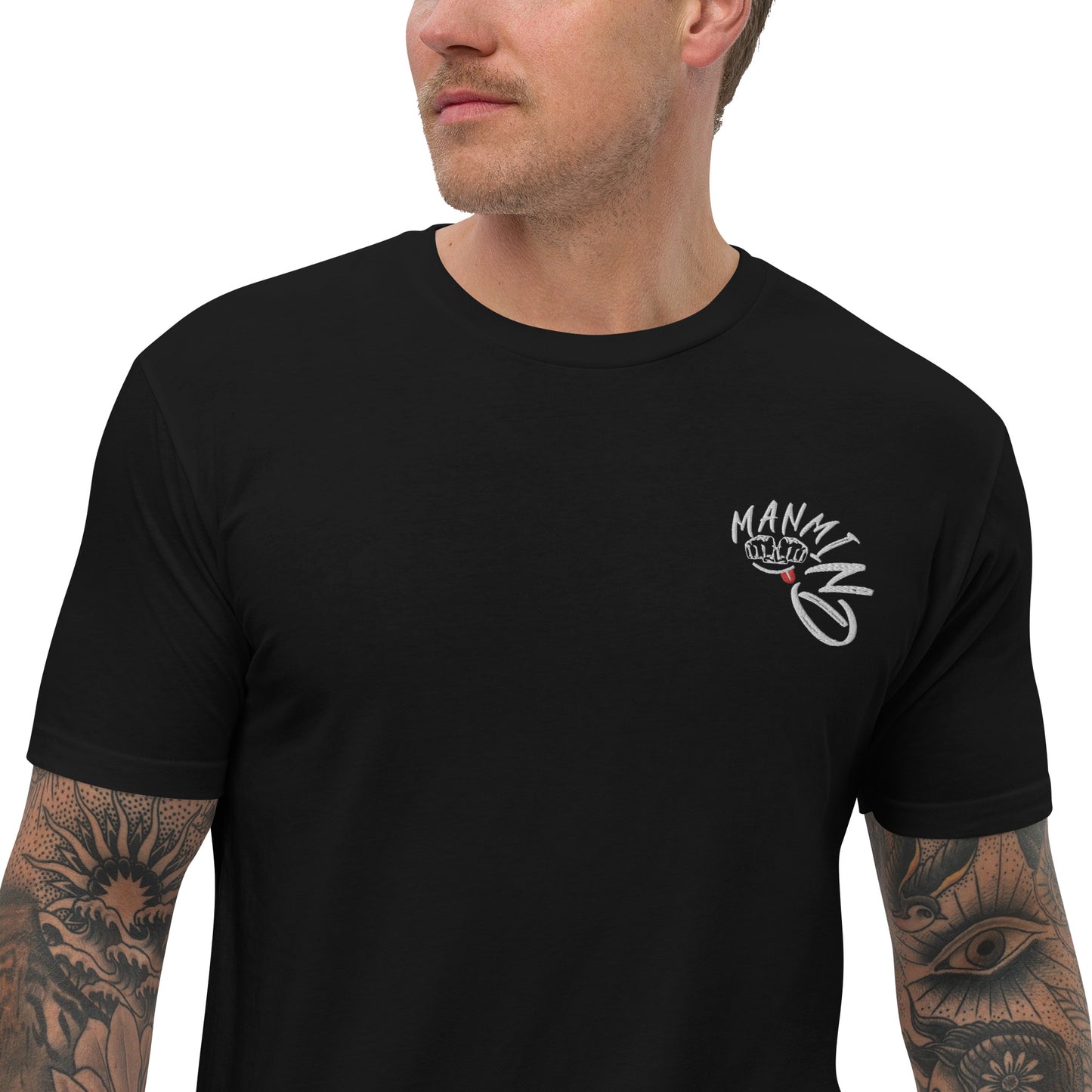 ManMind Short Sleeve T-shirt Black