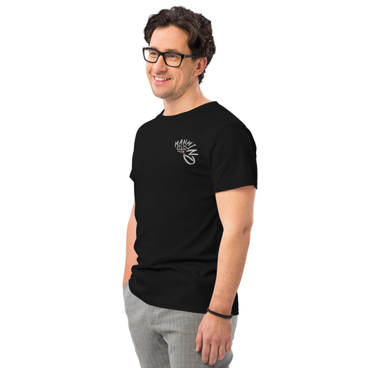 ManMind Men's premium cotton t-shirt Black