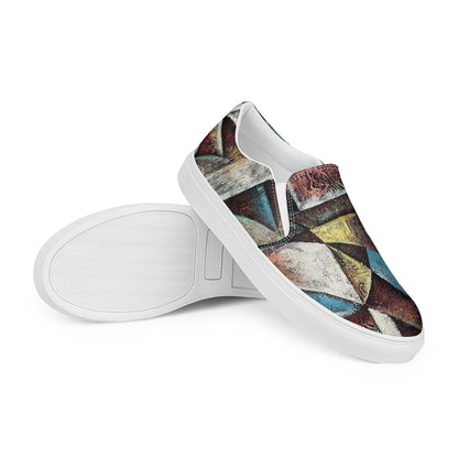 ManMind slip-on canvas shoes