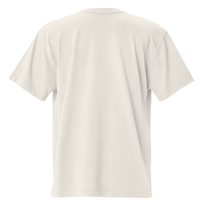 ManMind Oversized faded t-shirt Bone