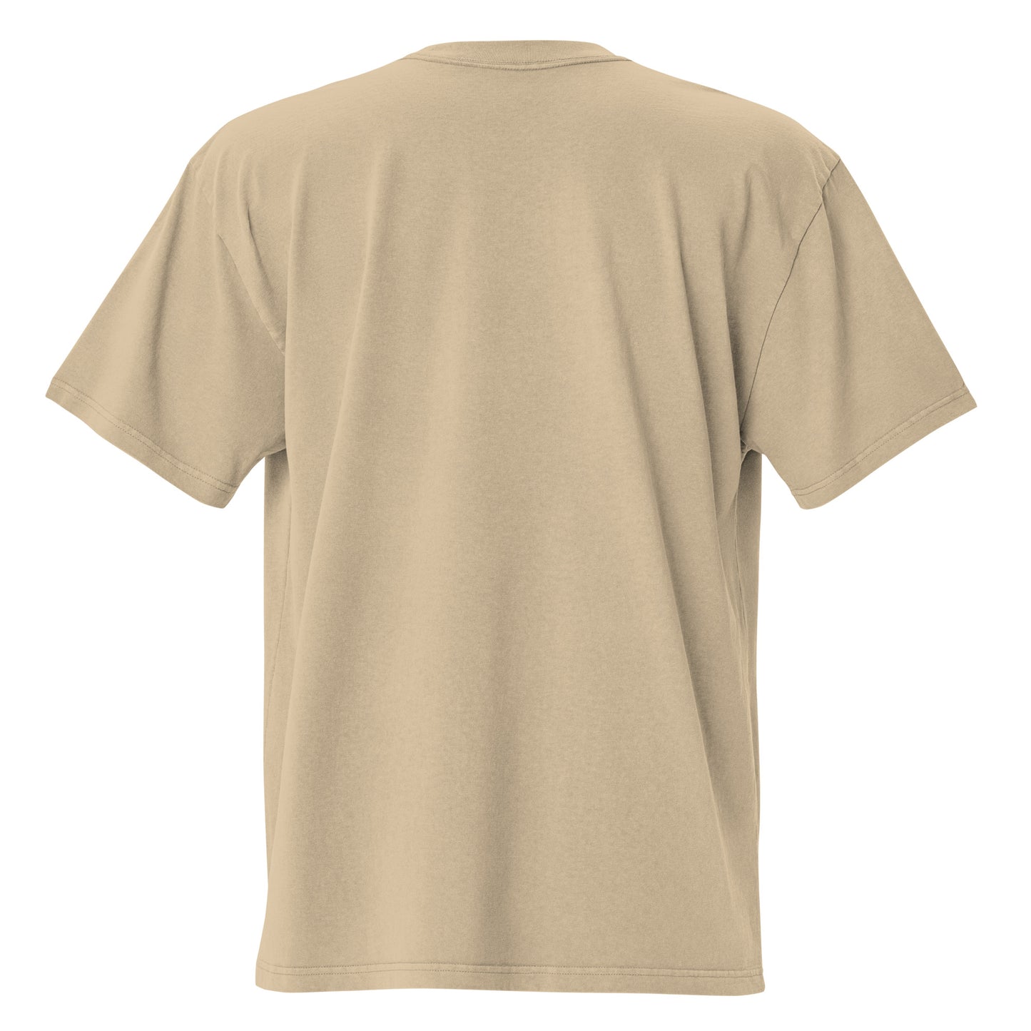 ManMind Oversized faded t-shirt Khaki