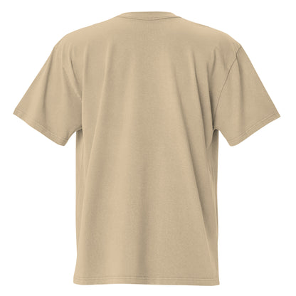 ManMind Oversized faded t-shirt Khaki