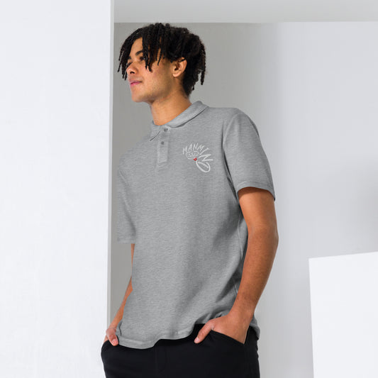 ManMind polo shirt Grey