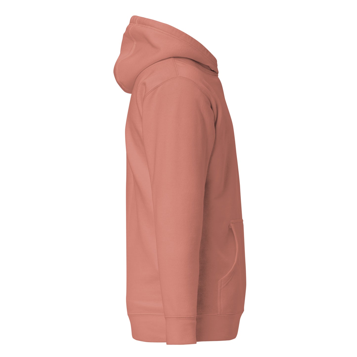 ManMind Embroidered Hoodie Dusty Rose