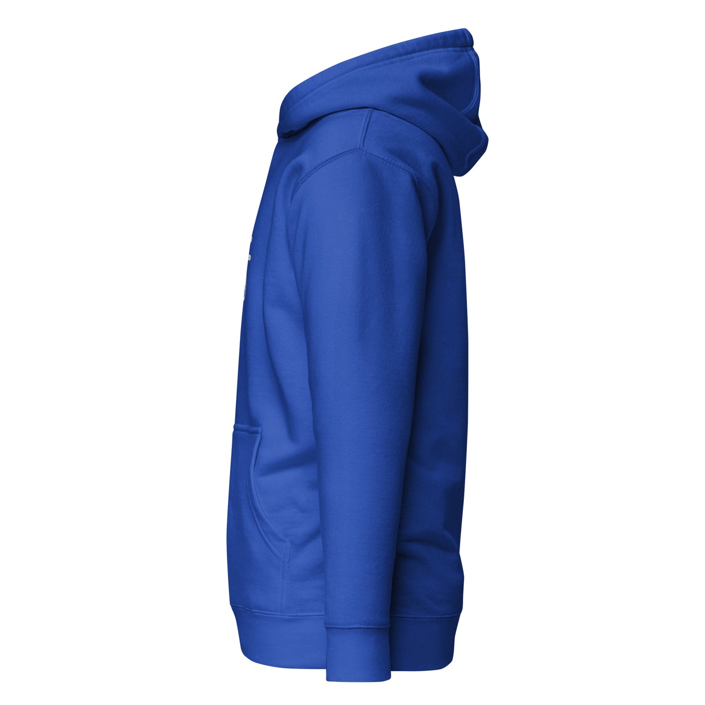 ManMind Embroidered Hoodie Royal Blue