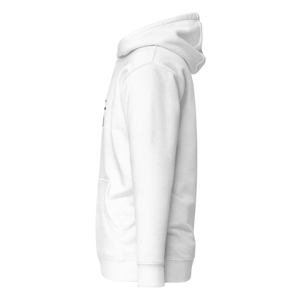 ManMind Embroidered Hoodie White