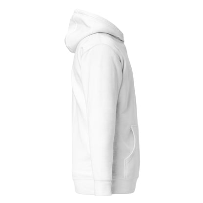 ManMind Embroidered Hoodie White